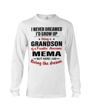 LIVING THE DREAM - BEST GIFT FOR GRANDSON Long Sleeve Tee tile