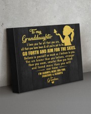 I LOVE YOU - GREAT GIFT FOR GRANDDAUGHTER 14x11 Gallery Wrapped Canvas Prints aos-canvas-pgw-14x11-lifestyle-front-15