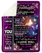 KEEP ME IN YOUR HEART -BEST GIFT FOR GRANDDAUGHTER Sherpa Fleece Blanket tile