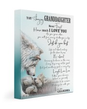 JUST DO YOUR BEST - BEST GIFT FOR GRANDDAUGHTER 11x14 Gallery Wrapped Canvas Prints front