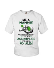 She Is My Alibi - Amazing Gift For Granddaughter Youth T-Shirt front