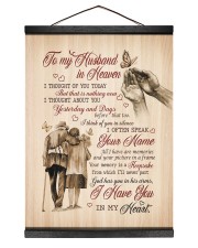 I HAVE YOU IN MY HEART - BEST GIFT FOR HUSBAND 12x16 Black Hanging Canvas thumbnail