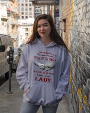 THEY ARE MY WORLD - PERFECT GIFT FOR GRANDMA Hooded Sweatshirt lifestyle-unisex-hoodie-front-1