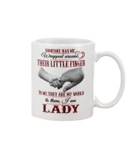 THEY ARE MY WORLD - PERFECT GIFT FOR GRANDMA Mug tile