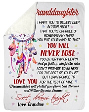 LOVE YOU - GREAT GIFT FOR GRANDDAUGHTER Sherpa Fleece Blanket tile
