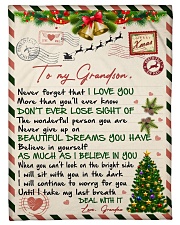 I BELIEVE IN YOU - LOVELY GIFT FOR GRANDSON Small Fleece Blanket - 30" x 40" front