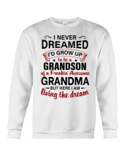 LIVING THE DREAM - LOVELY GIFT FOR GRANDSON Crewneck Sweatshirt tile