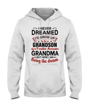 LIVING THE DREAM - LOVELY GIFT FOR GRANDSON Hooded Sweatshirt tile