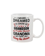 LIVING THE DREAM - LOVELY GIFT FOR GRANDSON Mug tile