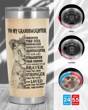 STRAIGHTEN YOUR CROWN - GIFT FOR GRANDDAUGHTER 20oz Tumbler aos-20oz-tumbler-lifestyle-front-45