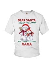 I Take After My Gaga - Best Gift For Grandchild Youth T-Shirt front