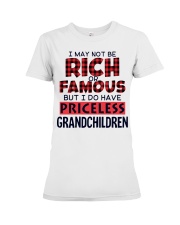 I DO HAVE PRICELESS GRANDCHILDREN Premium Fit Ladies Tee tile