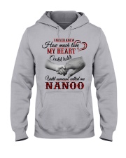 NEVER KNEW HOW MUCH LOVE MY HEART - NANOO Hooded Sweatshirt front