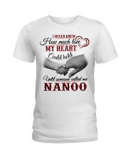 NEVER KNEW HOW MUCH LOVE MY HEART - NANOO Ladies T-Shirt tile