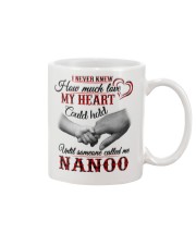 NEVER KNEW HOW MUCH LOVE MY HEART - NANOO Mug tile