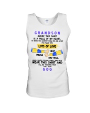 MY HEART - AMAZING GIFT FOR GRANDSON Unisex Tank tile