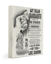 I AM SO PROUD OF YOU - BEST GIFT FOR GRANDDAUGHTER 11x14 Gallery Wrapped Canvas Prints front