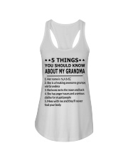 5 THINGS YOU SHOULD KNOW ABOUT MY GRANDMA Ladies Flowy Tank tile