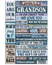 LAUGH LOVE LIFE - GRANDMA GRANDAD TO GRANDSON 11x17 Poster front