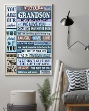 LAUGH LOVE LIFE - GRANDMA GRANDAD TO GRANDSON 11x17 Poster lifestyle-poster-1