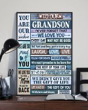 LAUGH LOVE LIFE - GRANDMA GRANDAD TO GRANDSON 11x17 Poster lifestyle-poster-2