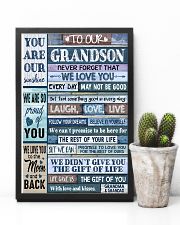 LAUGH LOVE LIFE - GRANDMA GRANDAD TO GRANDSON 11x17 Poster lifestyle-poster-8