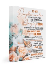 THE GIFT OF LIFE - BEST GIFT FOR DAUGHTER-IN-LAW 11x14 Gallery Wrapped Canvas Prints front