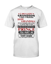 I AM A LUCKY GRANDSON Classic T-Shirt tile