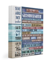 FIND SOMETHING GOOD - GRANNY TO GRANDDAUGHTER 11x14 Gallery Wrapped Canvas Prints front