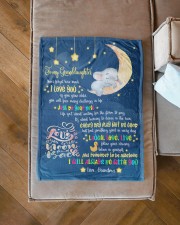 I Will Always Be With You - Best Gift For Granddaughter Small Fleece Blanket - 30" x 40" aos-coral-fleece-blanket-30x40-lifestyle-front-15a