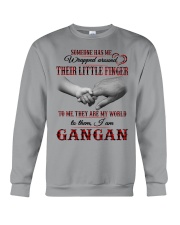 THEY ARE MY WORLD - PERFECT GIFT FOR GRANDMA Crewneck Sweatshirt tile