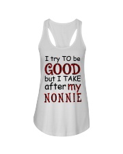 I TRY TO BE GOOD - SPECIAL GIFT FOR GRANDCHILDREN Ladies Flowy Tank tile