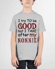 I TRY TO BE GOOD - SPECIAL GIFT FOR GRANDCHILDREN Youth T-Shirt garment-youth-tshirt-front-01