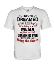 THE CUTEST GRANDKIDS - PERFECT GIFT FOR MEMA V-Neck T-Shirt tile