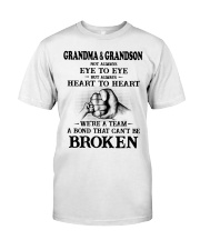 Awesome Gift From Grandma To Grandson Premium Fit Mens Tee tile