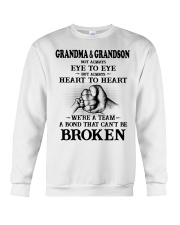 Awesome Gift From Grandma To Grandson Crewneck Sweatshirt tile