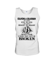 Awesome Gift From Grandma To Grandson Unisex Tank tile