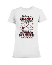 IS A CHOICE - PERFECT GIFT FOR NURSE Premium Fit Ladies Tee tile