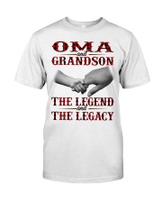 THE LEGEND AND THE LEGACY - BEST GIFT FOR OMA Premium Fit Mens Tee tile