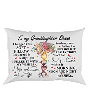 MY WISHES - GREAT GIFT FOR GRANDDAUGHTER Rectangular Pillowcase front