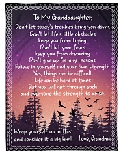 BELIEVE IN YOURSELF- FROM GRANDMA TO GRANDDAUGHTER Small Fleece Blanket - 30" x 40" front