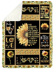 I AM THE STORM - PERFECT GIFT FOR NURSE Sherpa Fleece Blanket tile