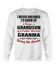 LIVING THE DREAM - BEST GIFT FOR GRANDSON Crewneck Sweatshirt tile