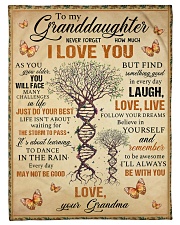 I'LL ALWAYS BE WITH YOU - GIFT FOR GRANDDAUGHTER Small Fleece Blanket - 30" x 40" front