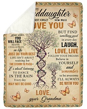 I'LL ALWAYS BE WITH YOU - GIFT FOR GRANDDAUGHTER Sherpa Fleece Blanket tile
