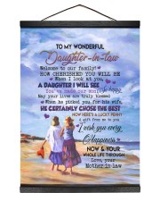 EVERY HAPPINESS - GREAT GIFT FOR DAUGHTER-IN-LAW Hanging Canvas tile