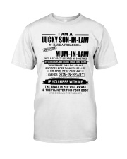 I AM A LUCKY SON-IN-LAW Premium Fit Mens Tee tile