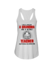 NOTHING SCARES ME - PERFECT GIFT FOR GRANDMA Ladies Flowy Tank tile