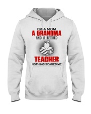 NOTHING SCARES ME - PERFECT GIFT FOR GRANDMA Hooded Sweatshirt tile