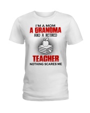 NOTHING SCARES ME - PERFECT GIFT FOR GRANDMA Ladies T-Shirt tile